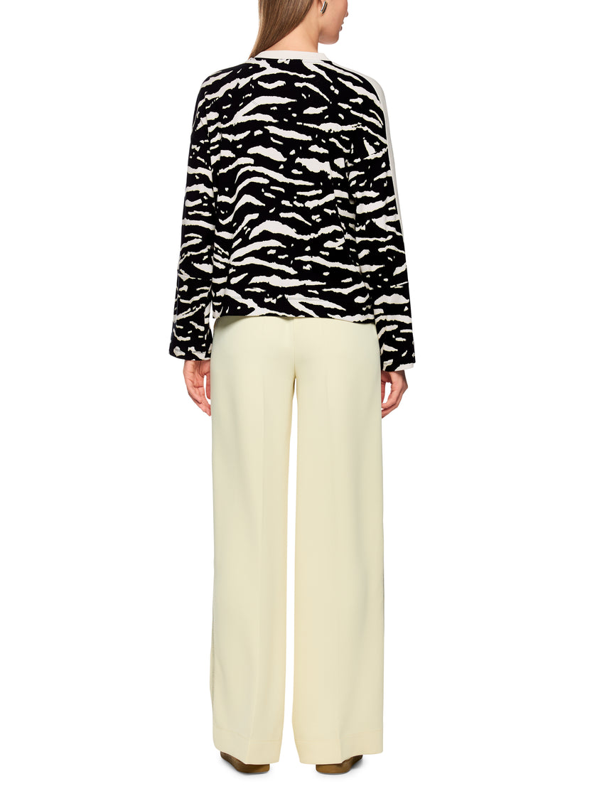Langarmshirt - Animal Print