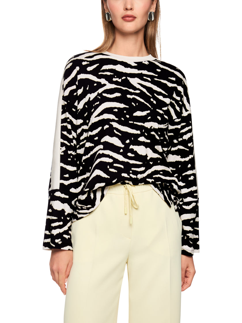 Langarmshirt - Animal Print