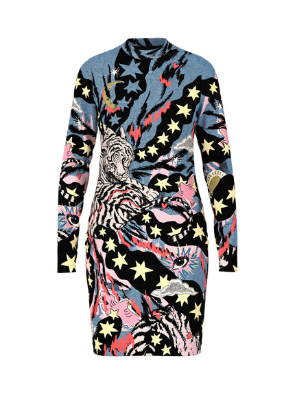 Kleid - Comic Print