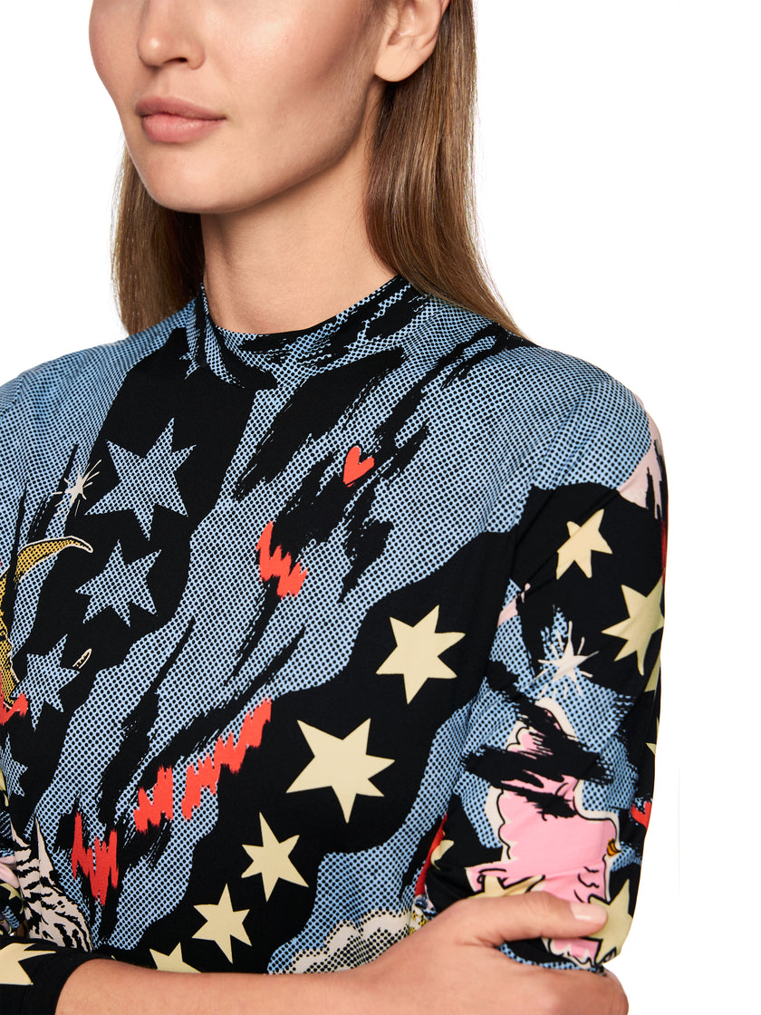 Kleid - Comic Print