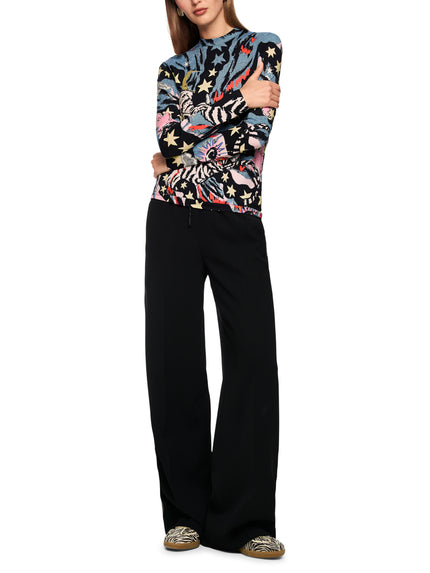 Langarmshirt - Comic Print