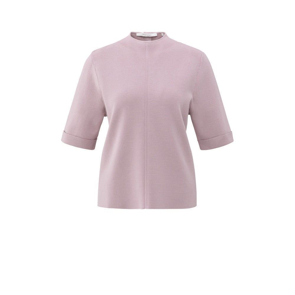 Feinstrickpullover - Stehkragen