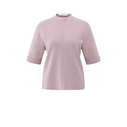 Feinstrickpullover - Stehkragen