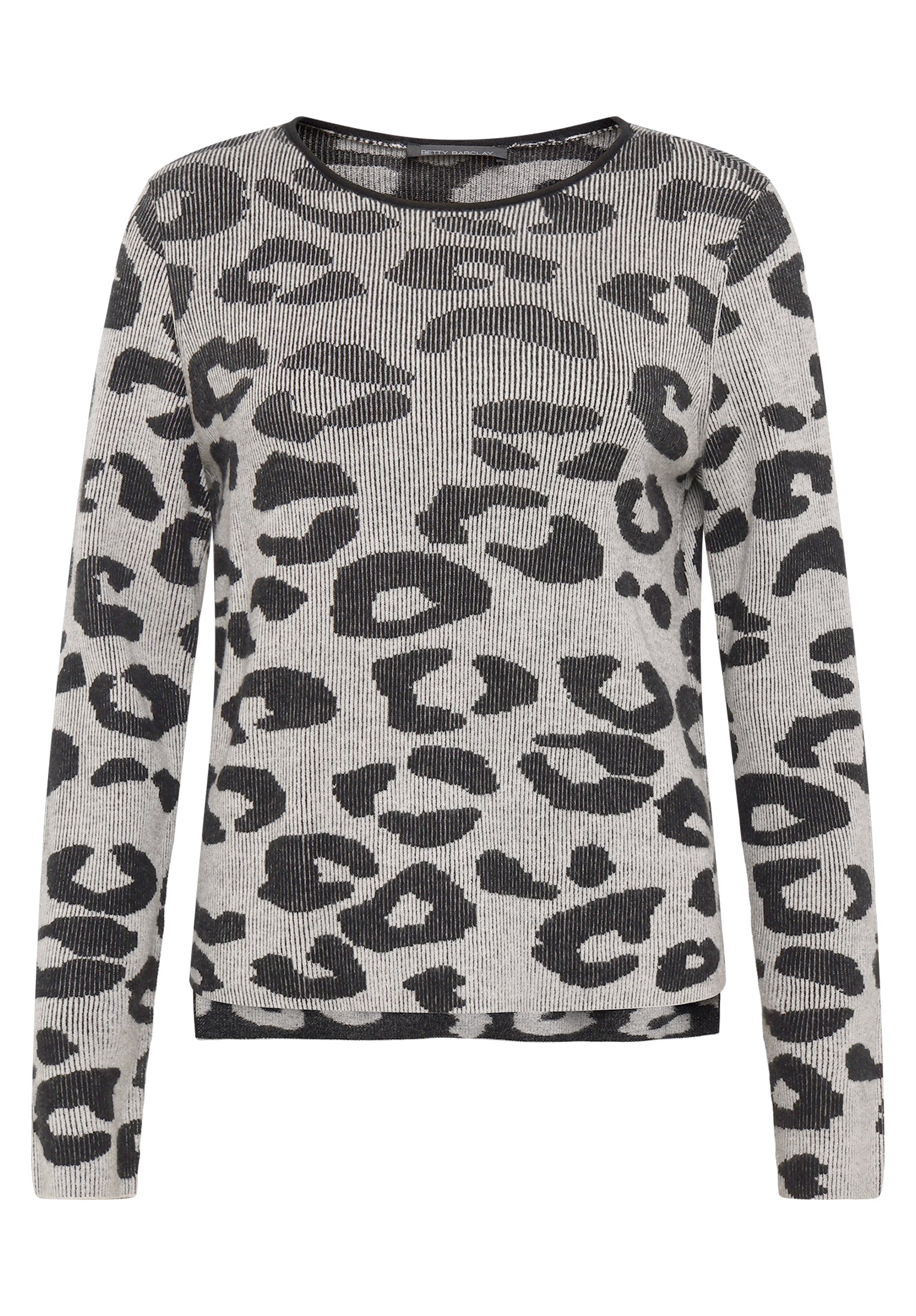 Feinstrickpullover - Animalprint