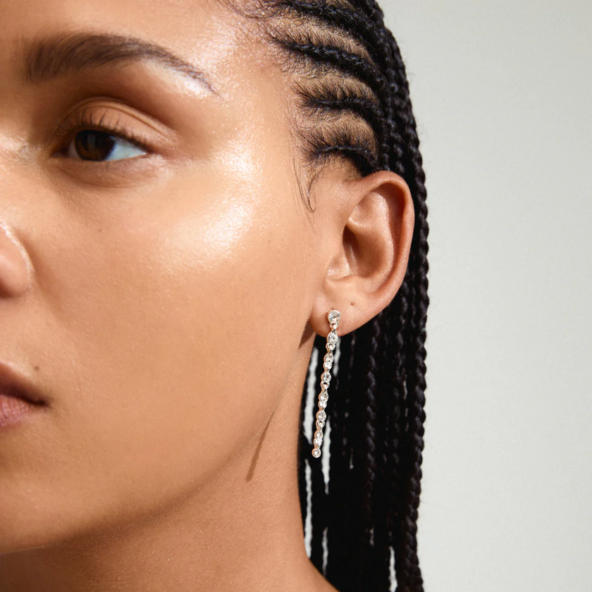 Ohrringe -IMOGENE- versilbert