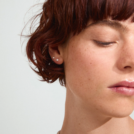 Perlen-Ohrringe -JOHANNE- 2in1 Set