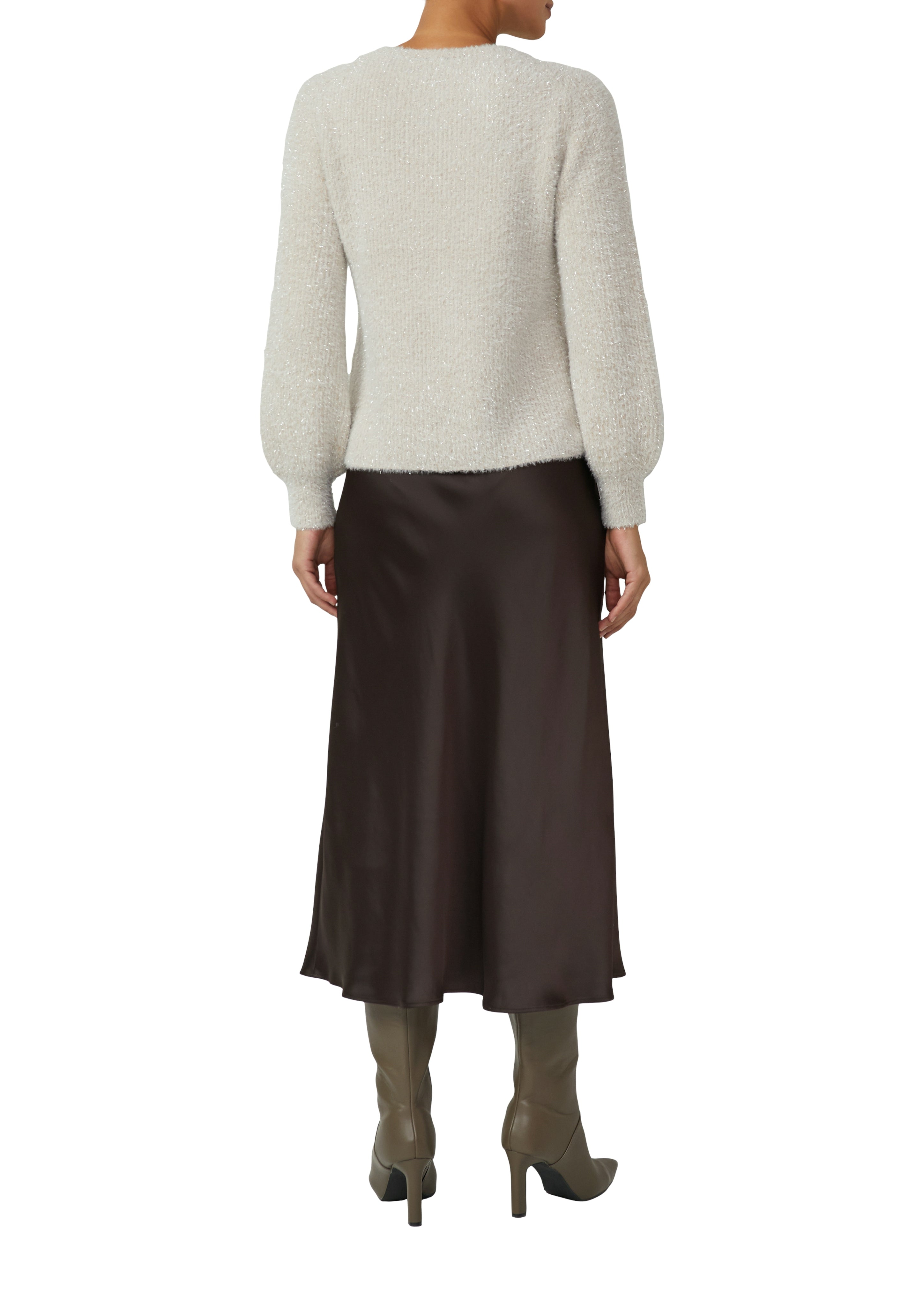 Strickpullover - Glanzgarn