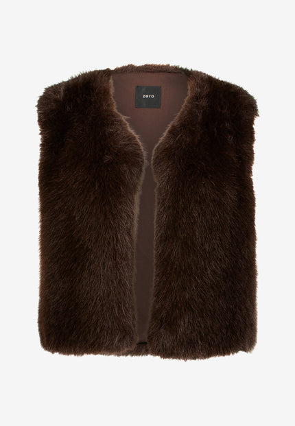 Weste - Fake Fur
