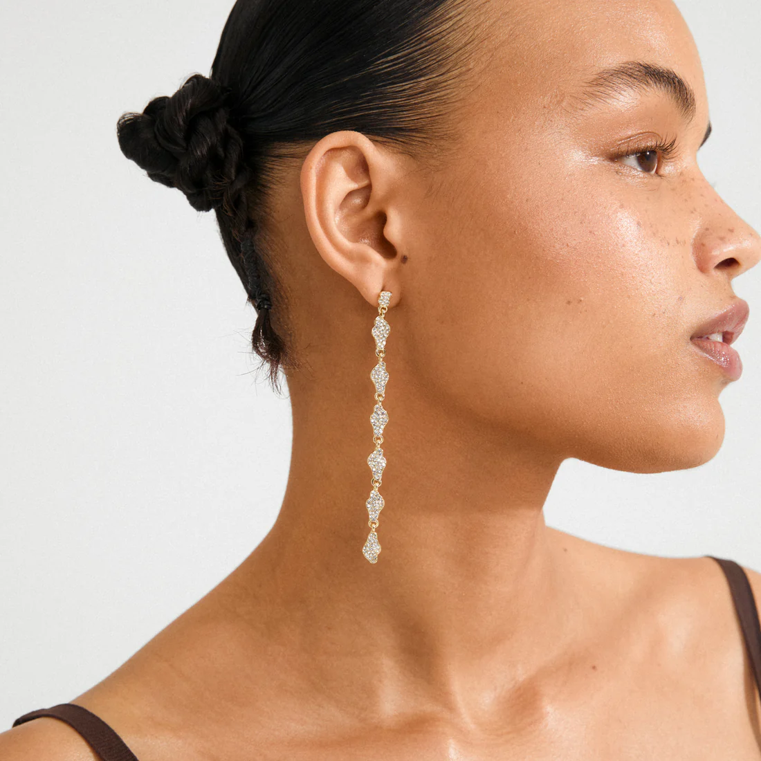 Ohrringe -BASIL- vergoldet