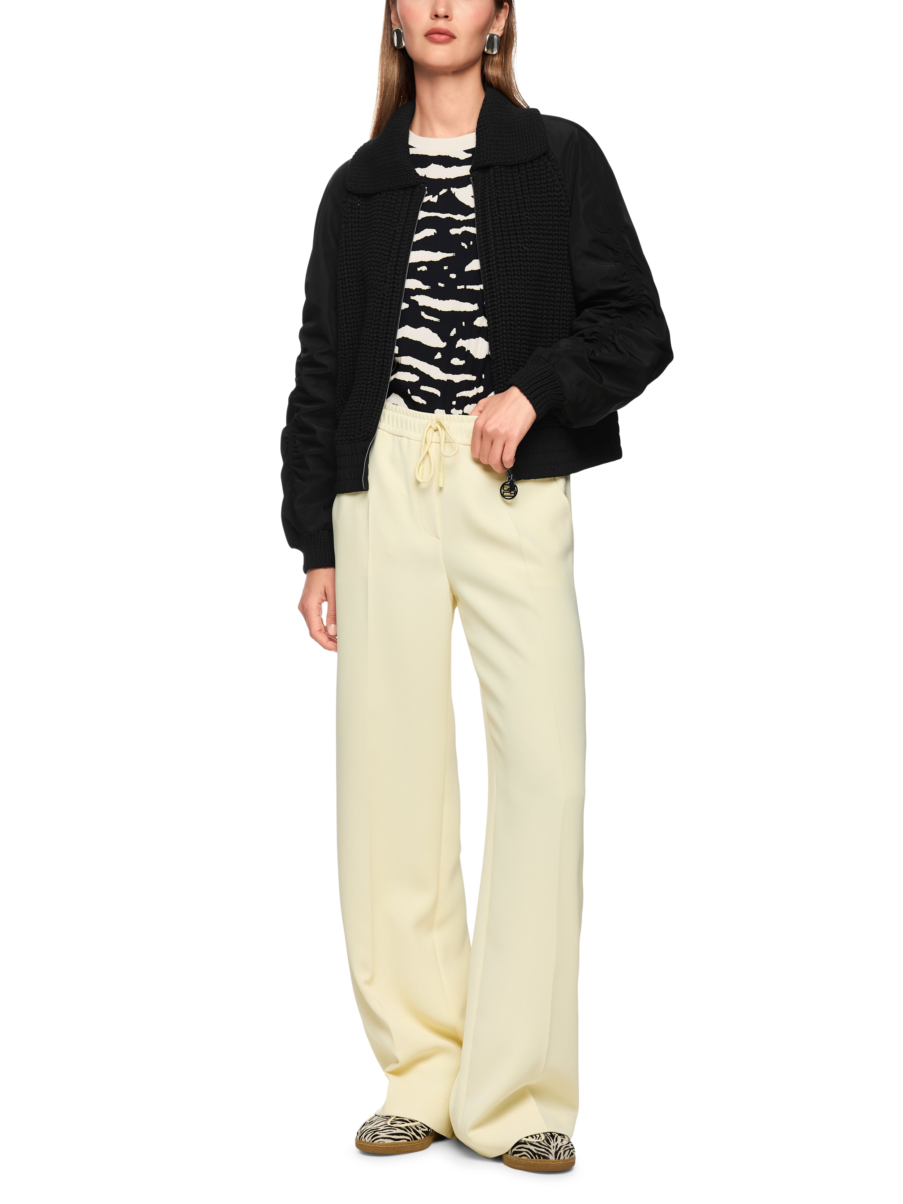 Cardigan - Materialmix