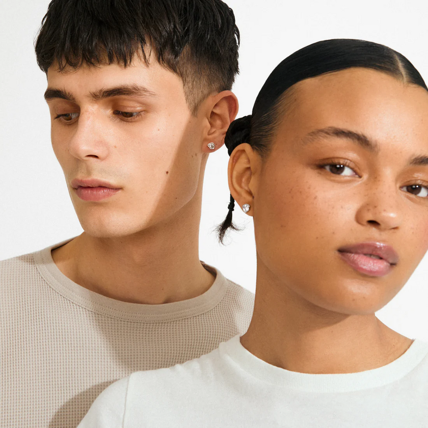 Ohrringe -KOTA- versilbert