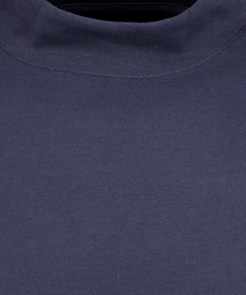 Langarmshirt - Stehkragen