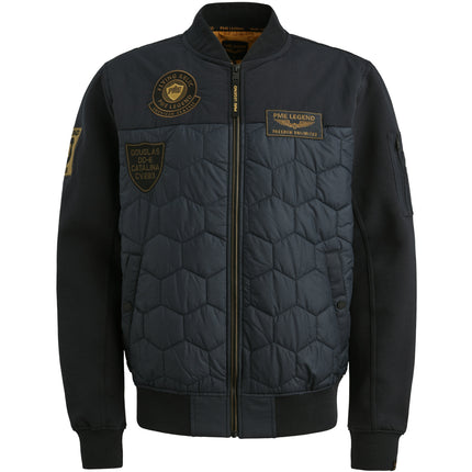 Steppjacke - Materialmix