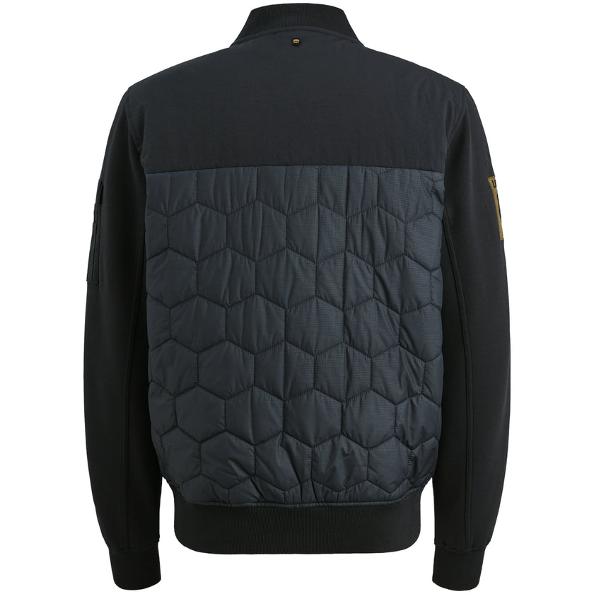 Steppjacke - Materialmix