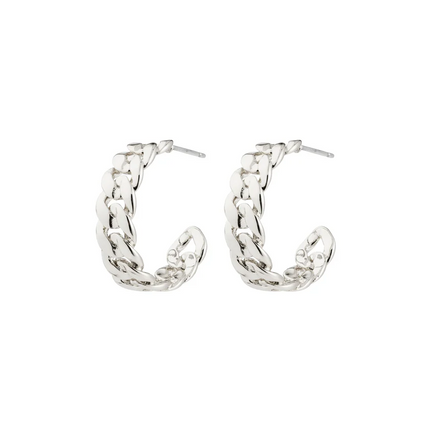 Ohrringe -MAYER- versilbert