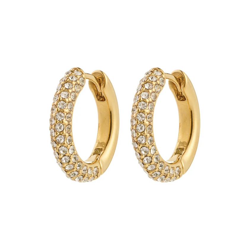 Medium Hoops -TATUM- vergoldet