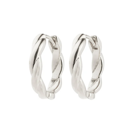 Ohrringe -DECLAN- versilbert