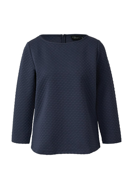 Sweatshirt - Boatneck Ausschnitt