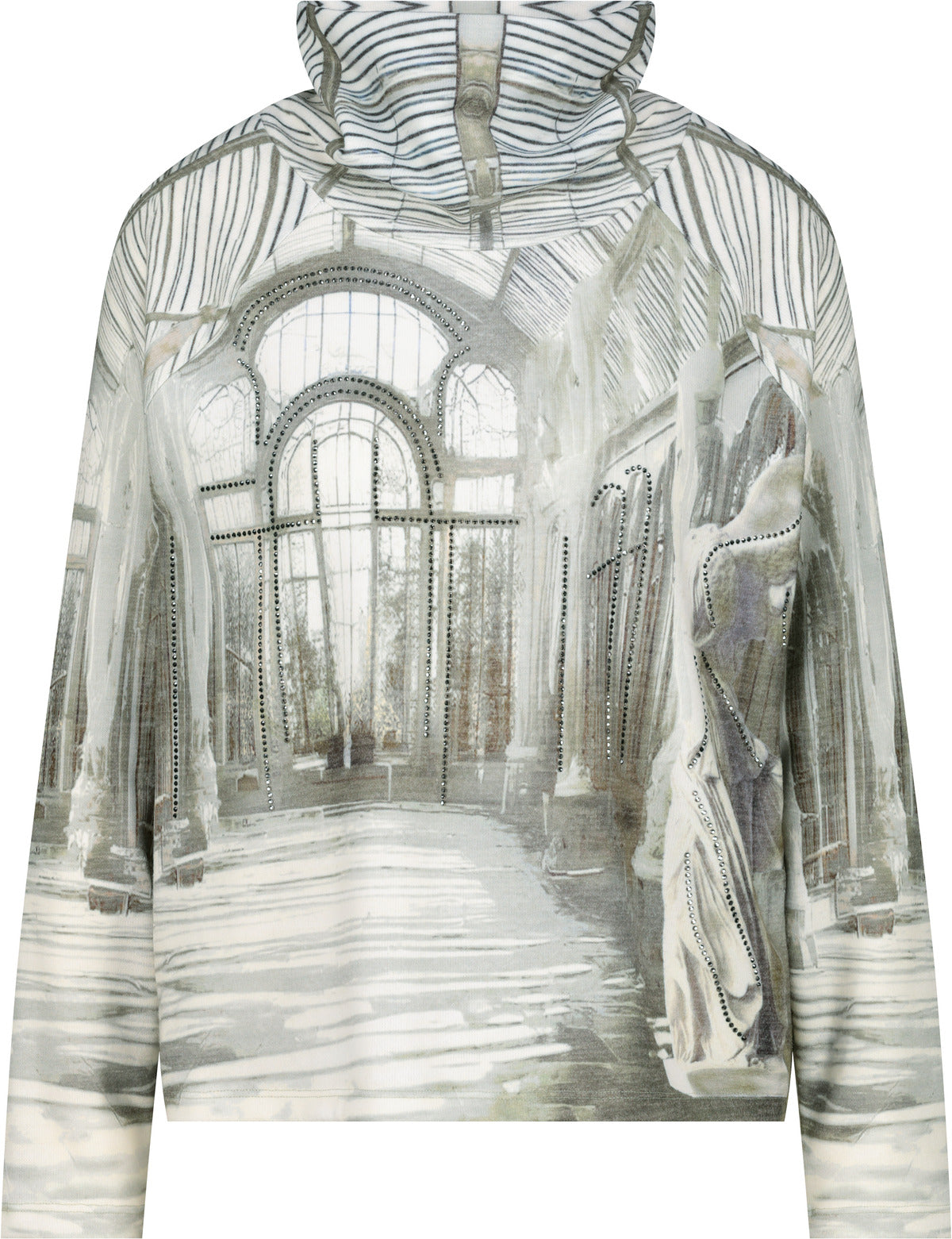 Sweatshirt - Rollkragen