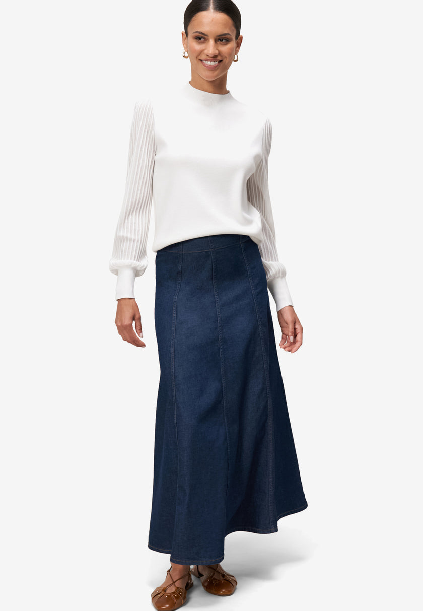 Strickpullover - Stehkragen