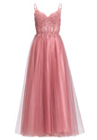 Tüllkleid - Stickerei