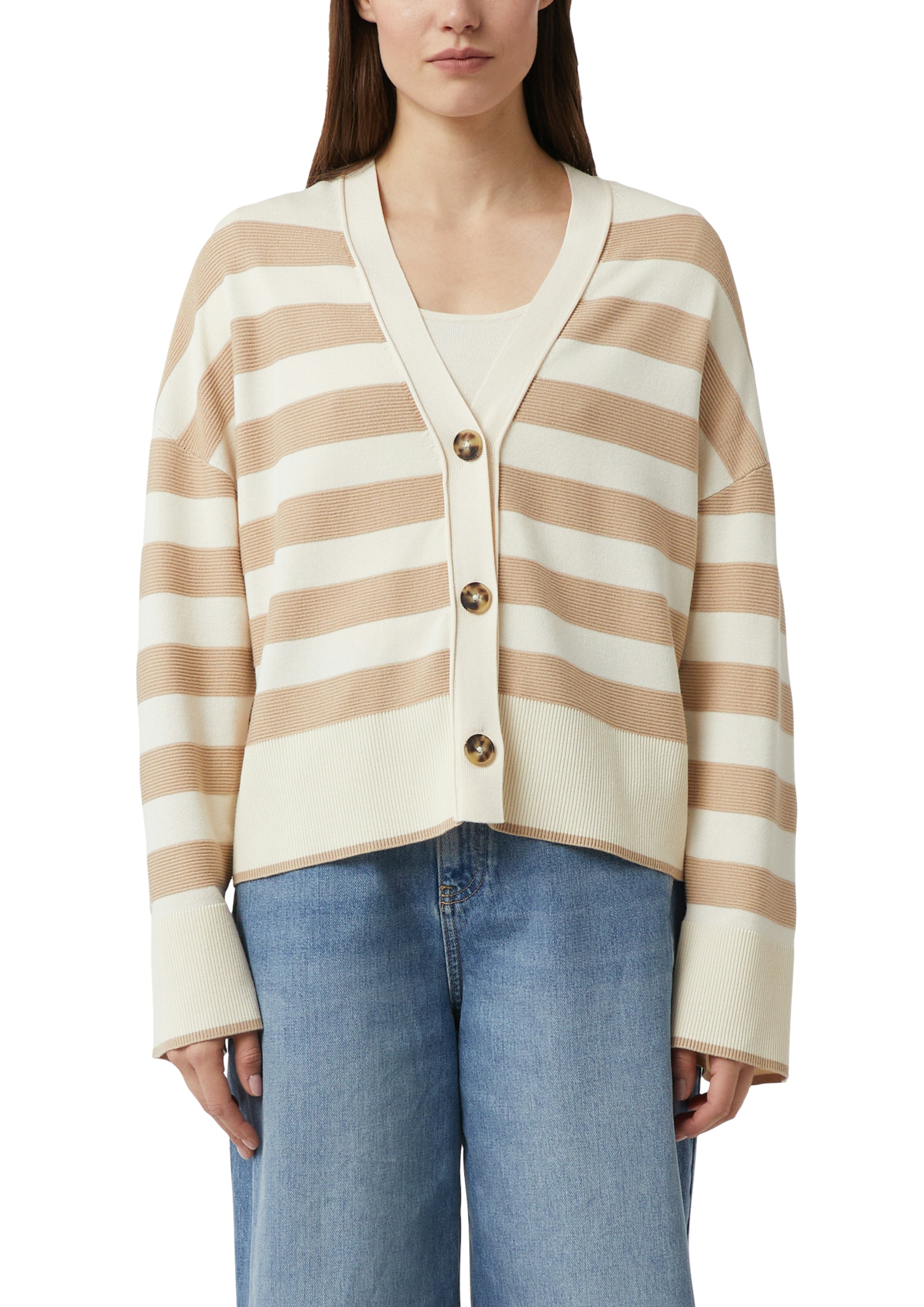 Strickjacke - Boxy-Fit