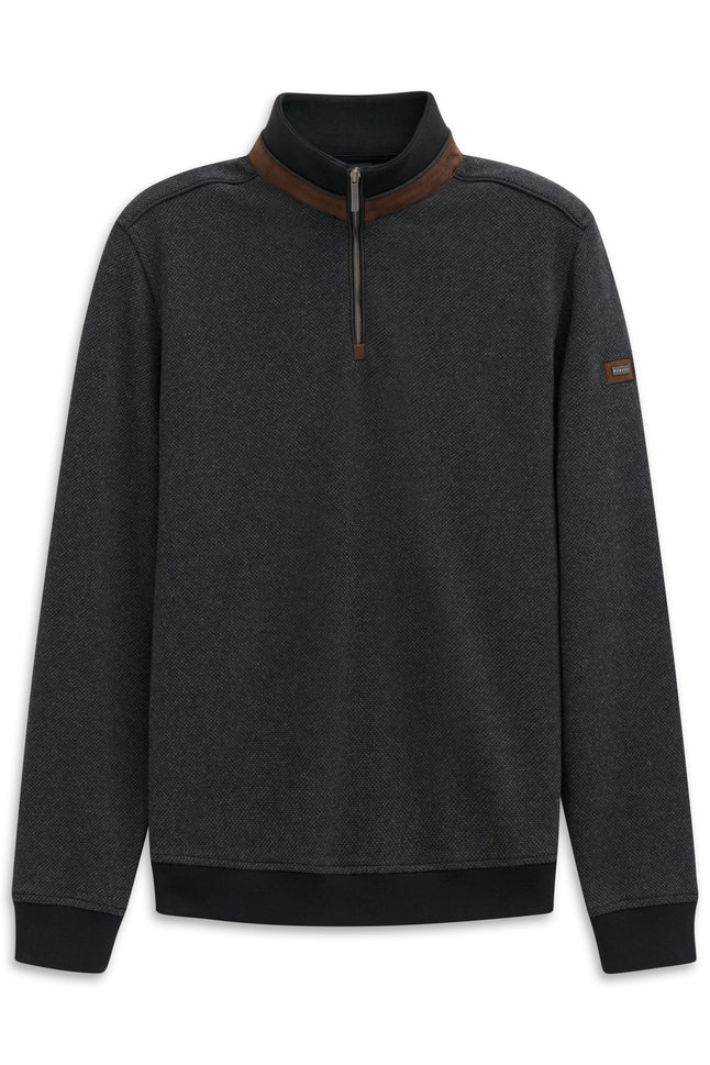 Sweatshirt - Stehkragen