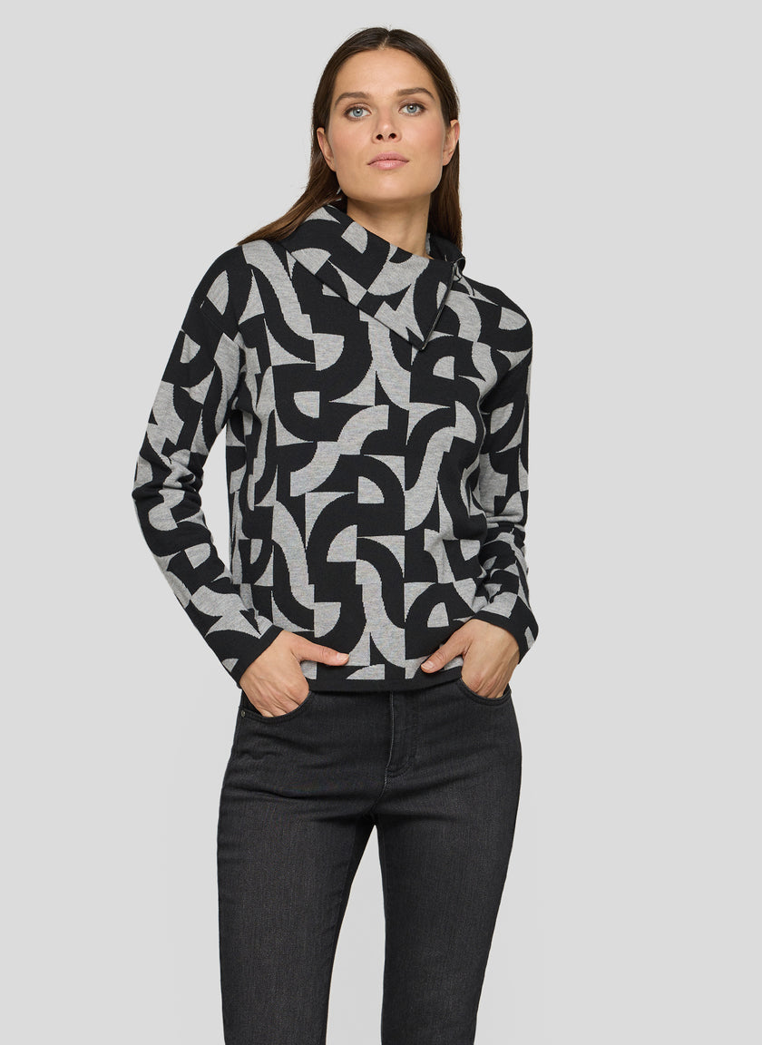 Pullover - Black Sparkle