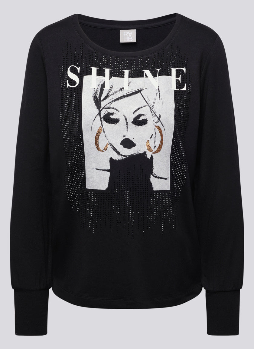 Shirt - Black Sparkle