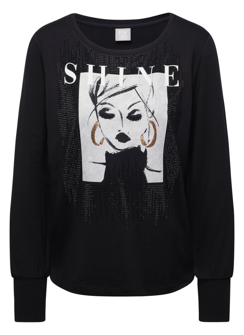 Shirt - Black Sparkle