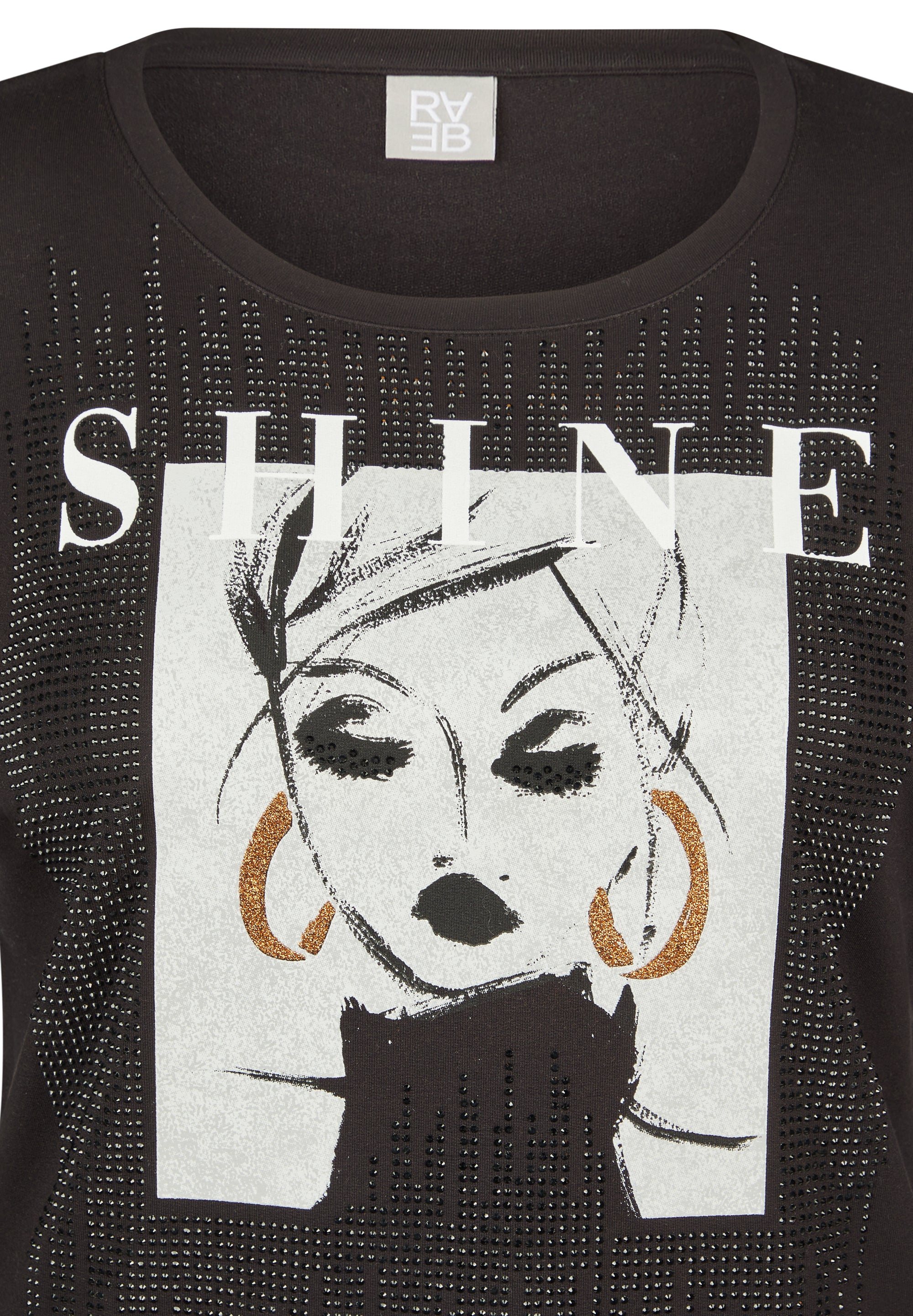 Shirt - Black Sparkle