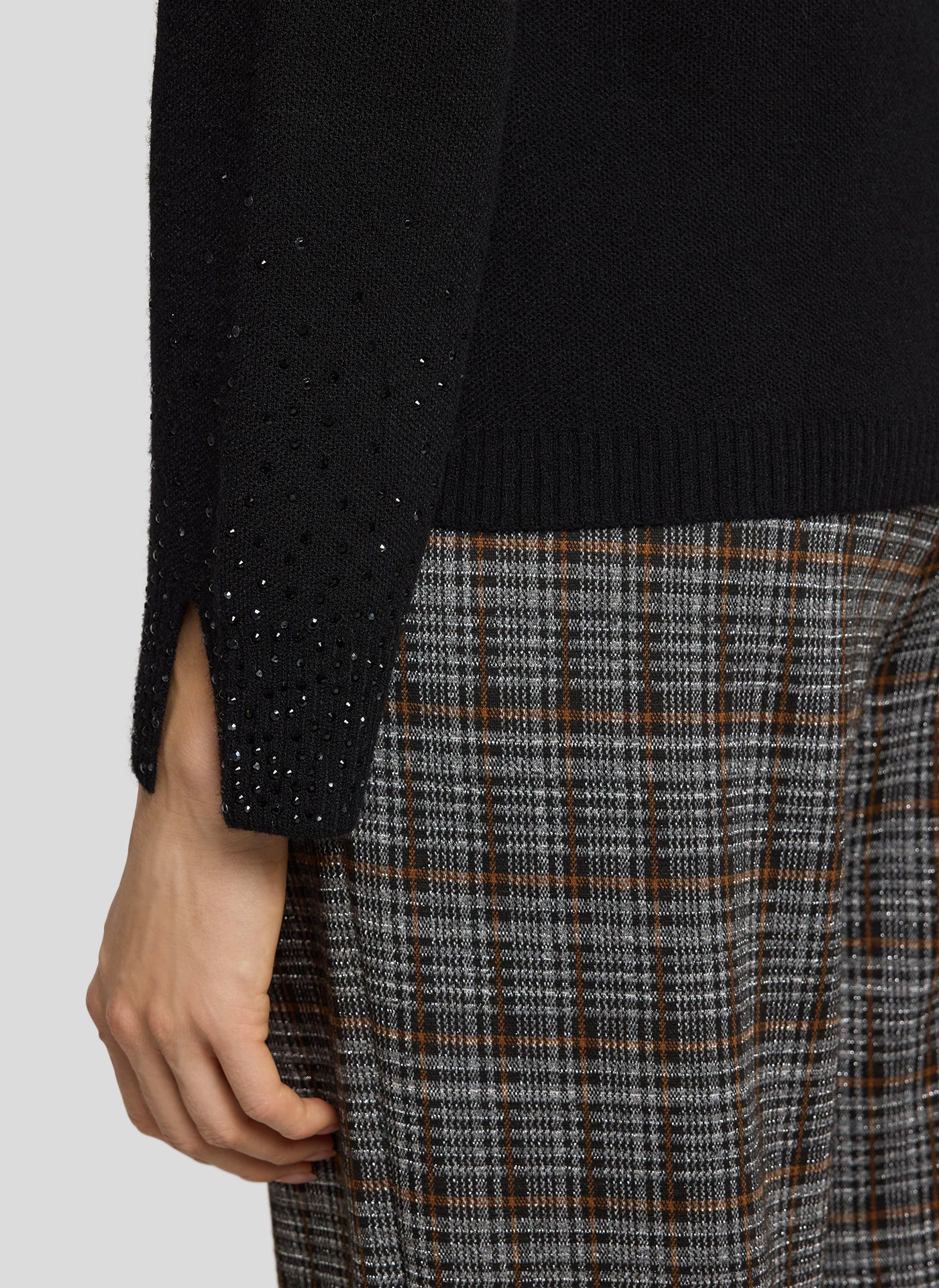 Pullover - Black Sparkle