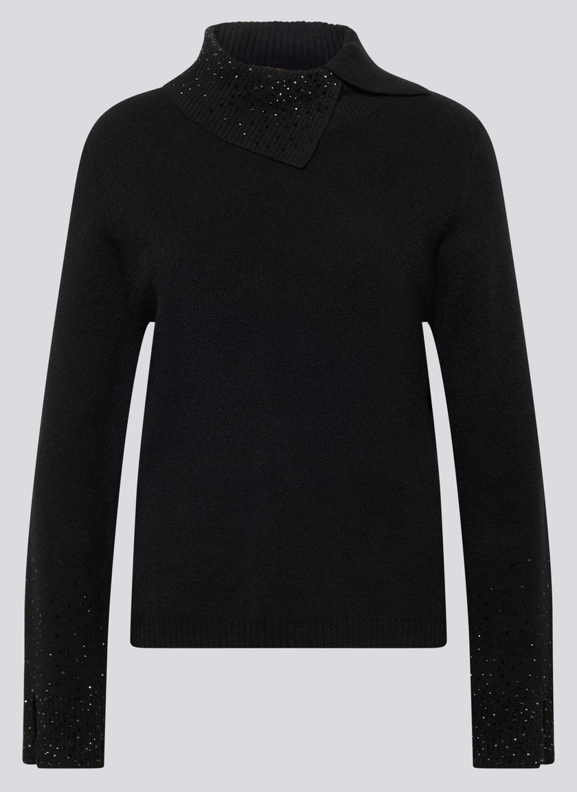 Pullover - Black Sparkle
