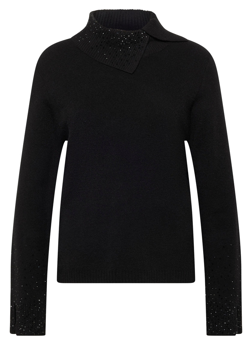 Pullover - Black Sparkle