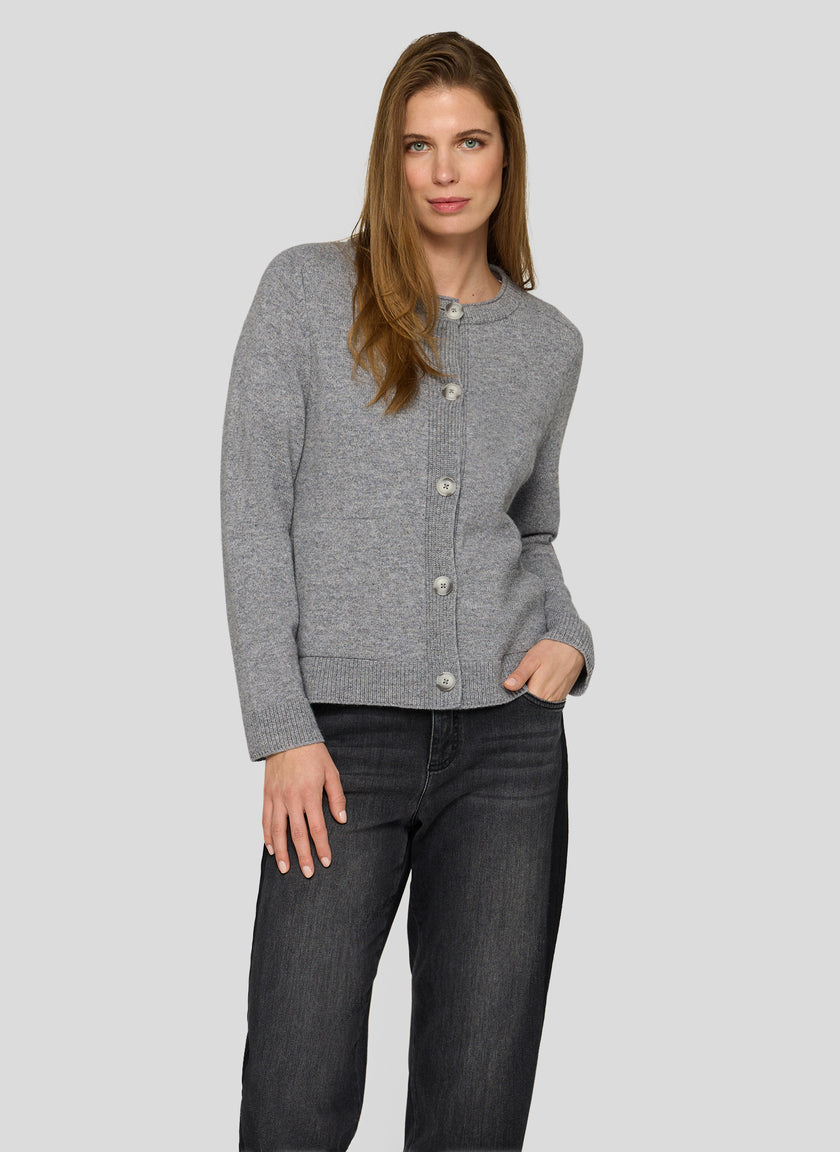 Strickjacke - Tender Grey