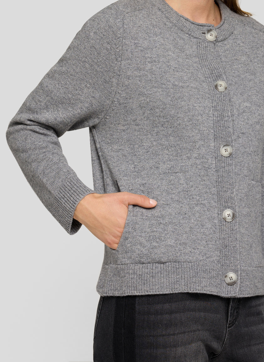 Strickjacke - Tender Grey