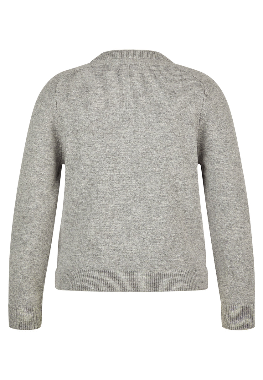 Strickjacke - Tender Grey