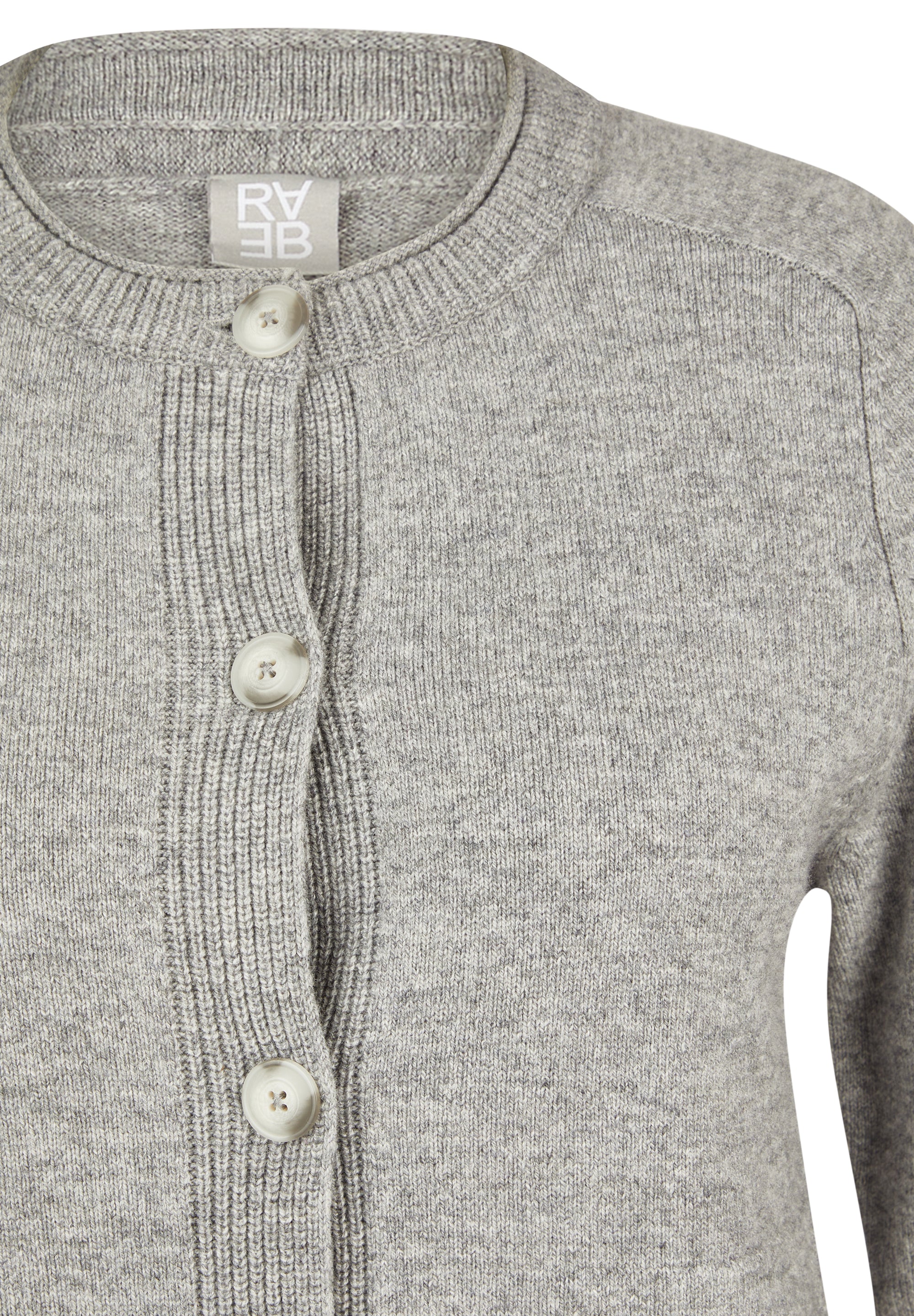 Strickjacke - Tender Grey