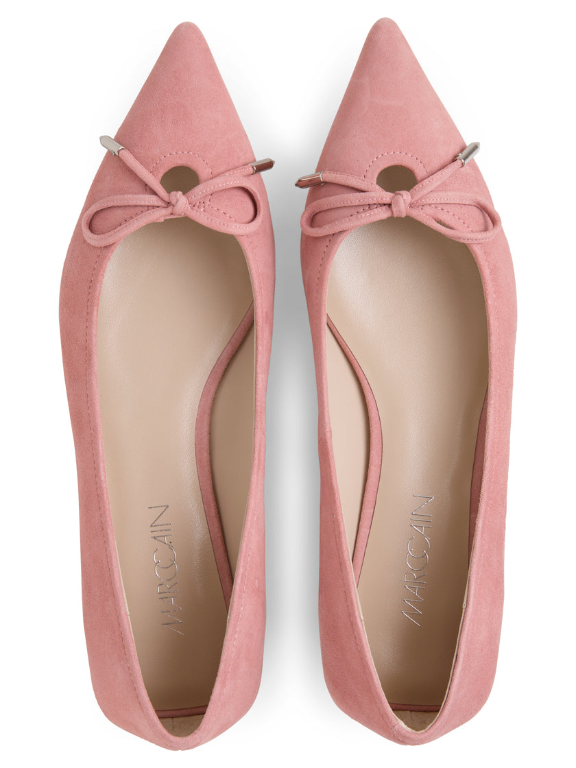 Velours-Ballerina - Schleife