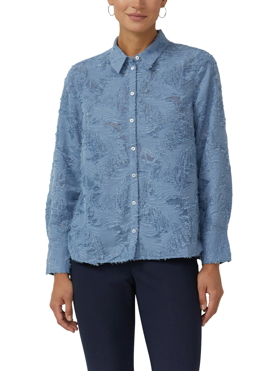 Bluse - Ausbrennermuster