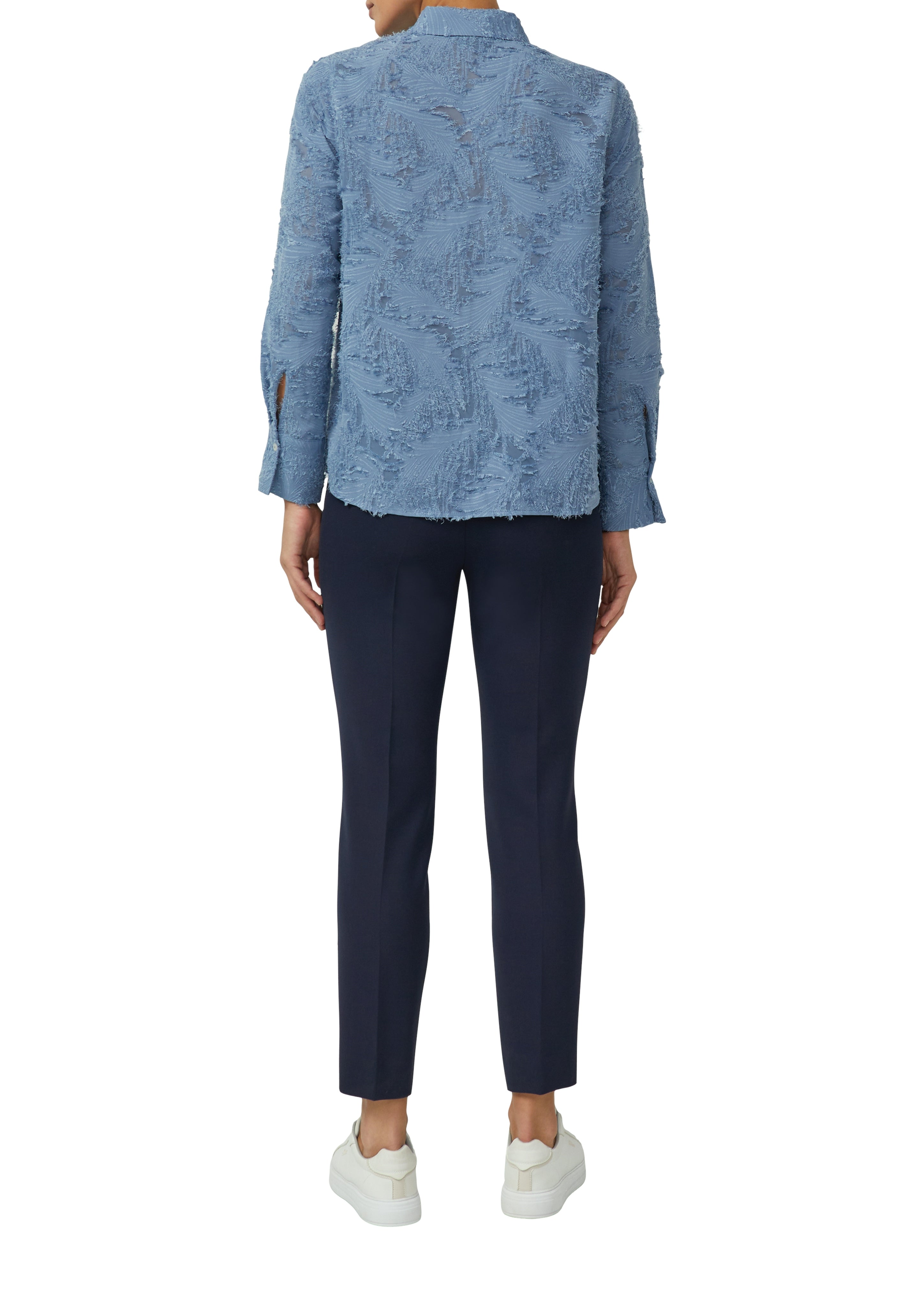 Bluse - Ausbrennermuster