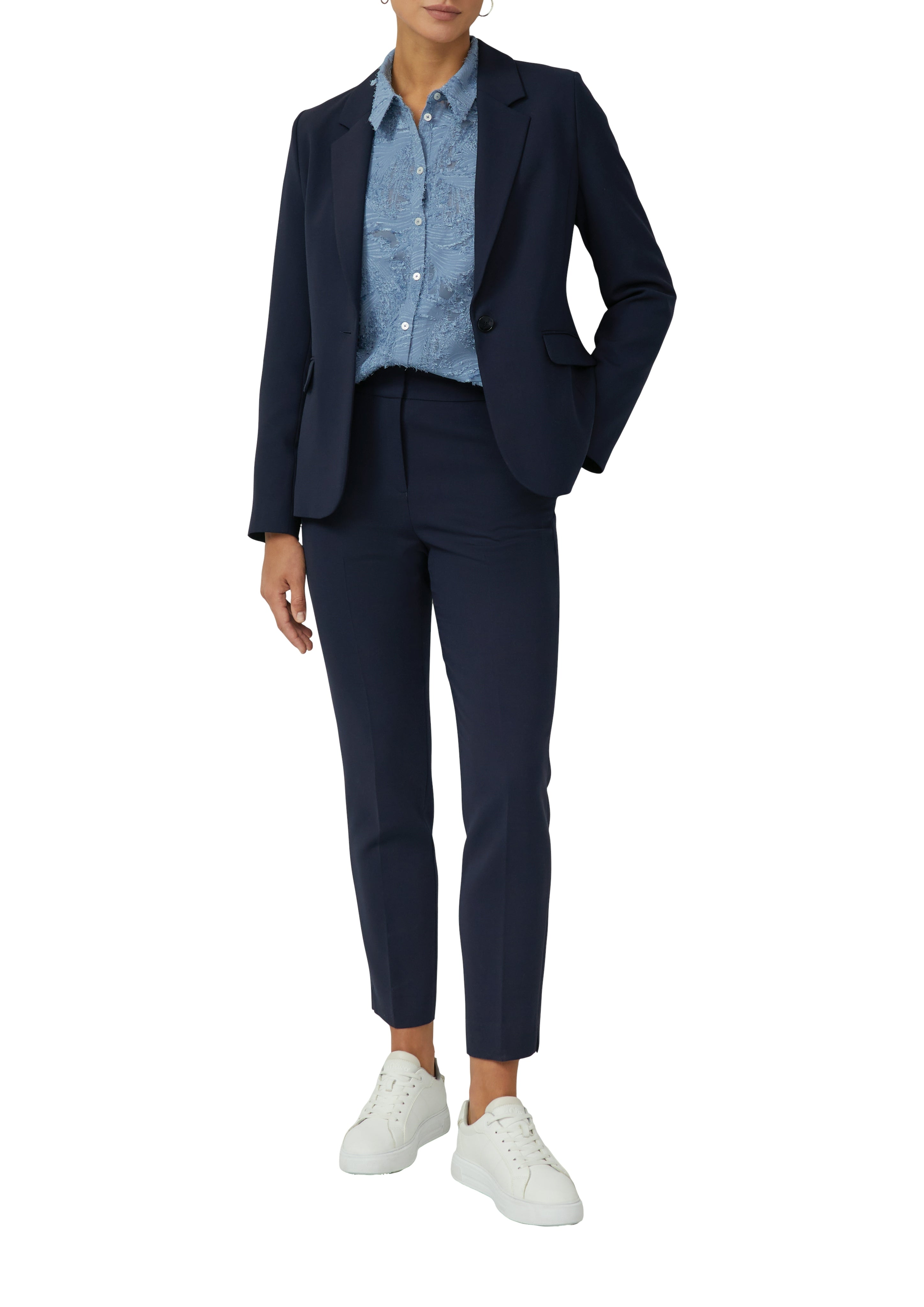 Bluse - Ausbrennermuster