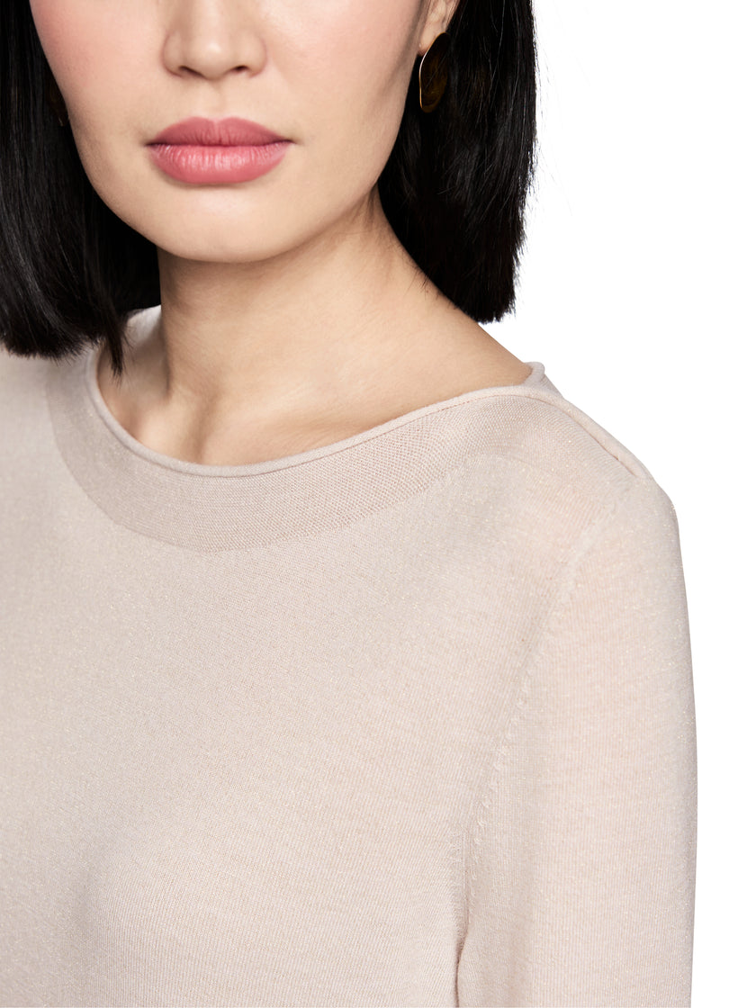 Feinstrickpullover -  Lurex