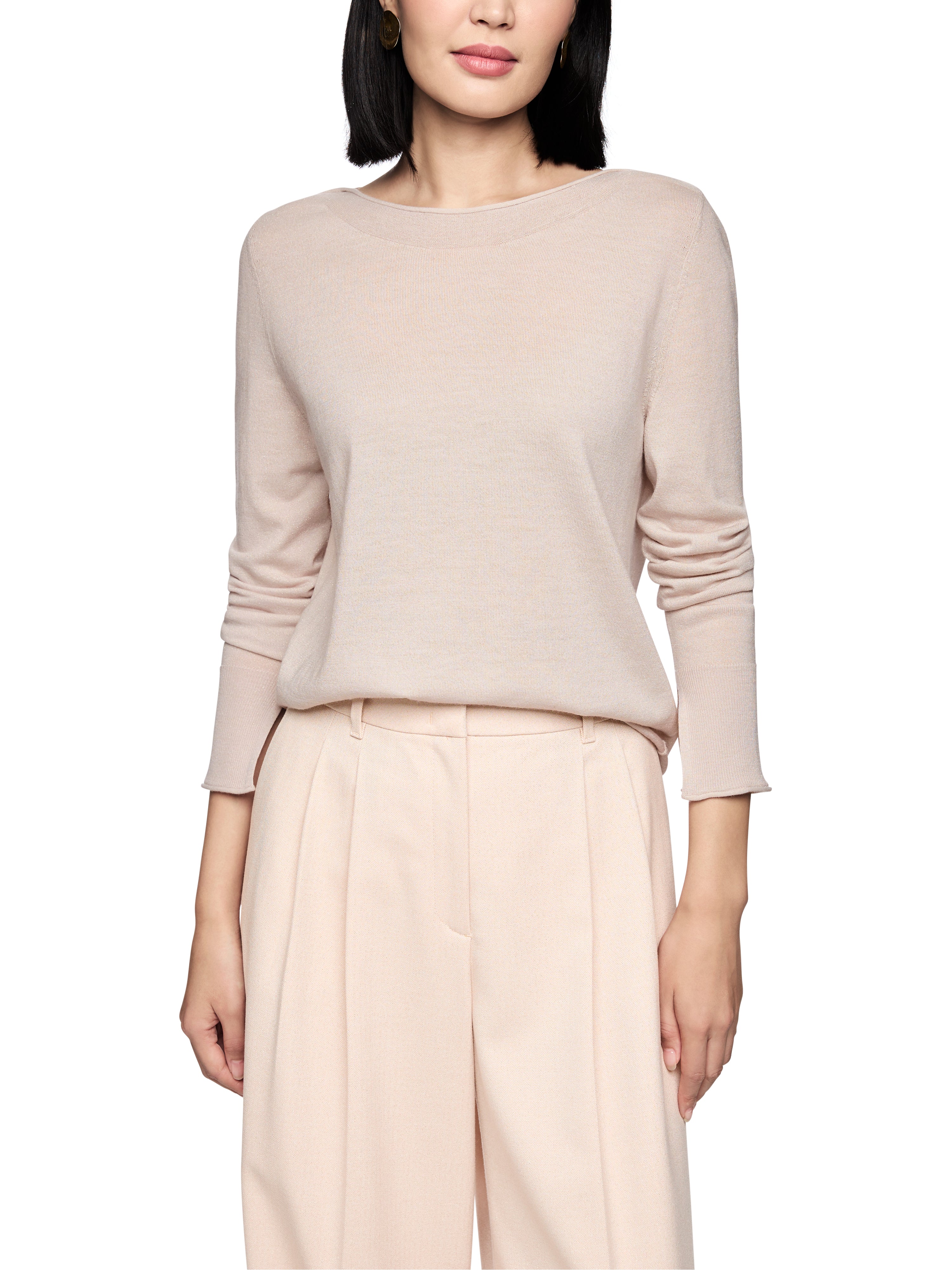 Feinstrickpullover -  Lurex