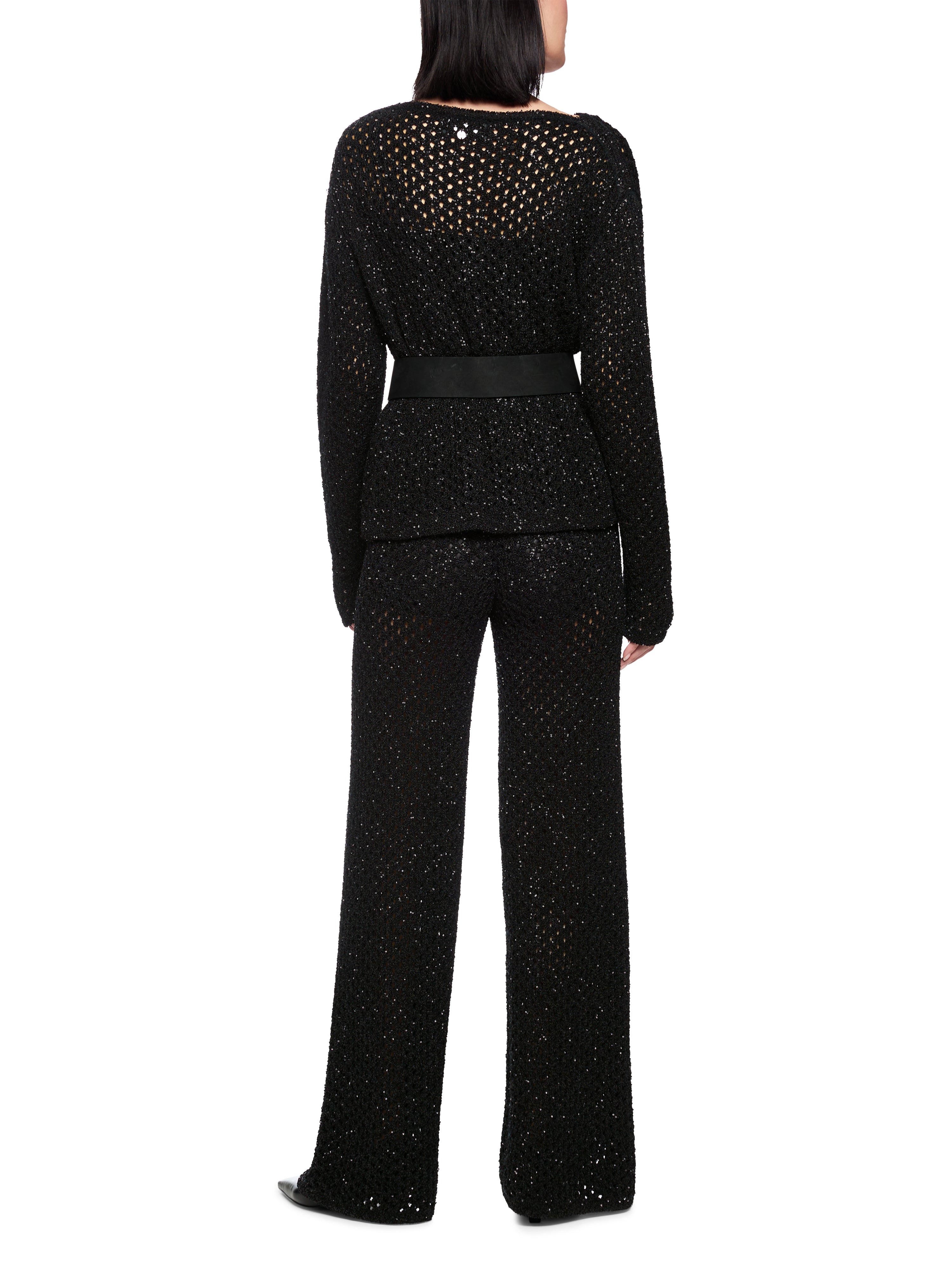 Strickpullover - Pailletten