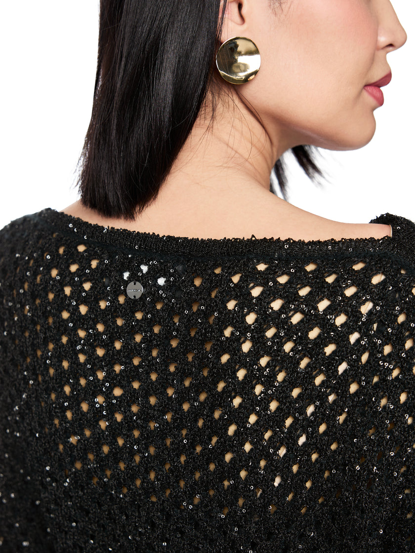 Strickpullover - Pailletten