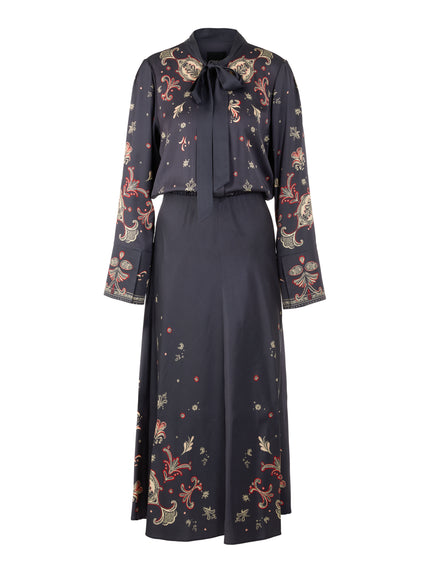 Viskosekleid - Paisleyprint