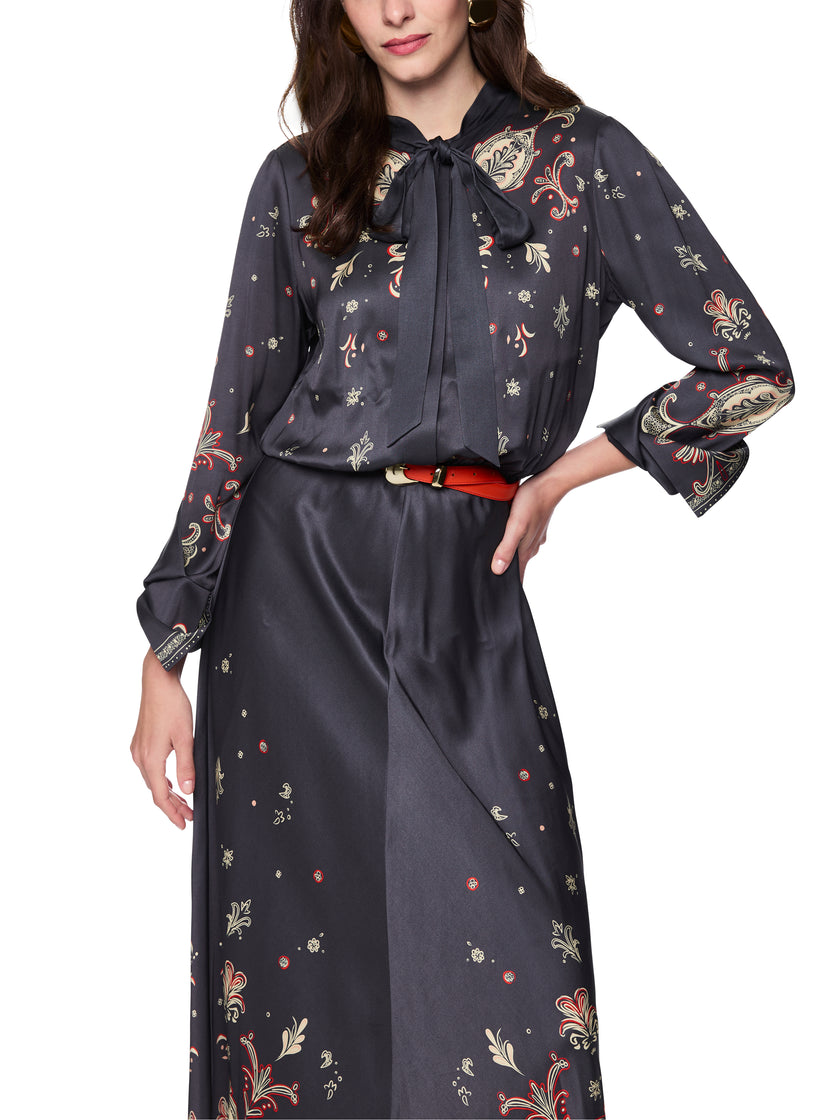 Viskosekleid - Paisleyprint