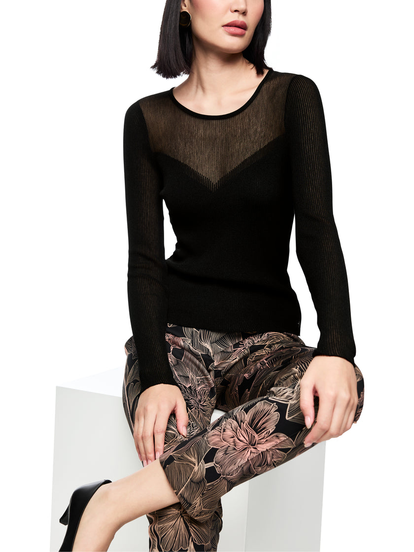 Rippstrick - Pullover