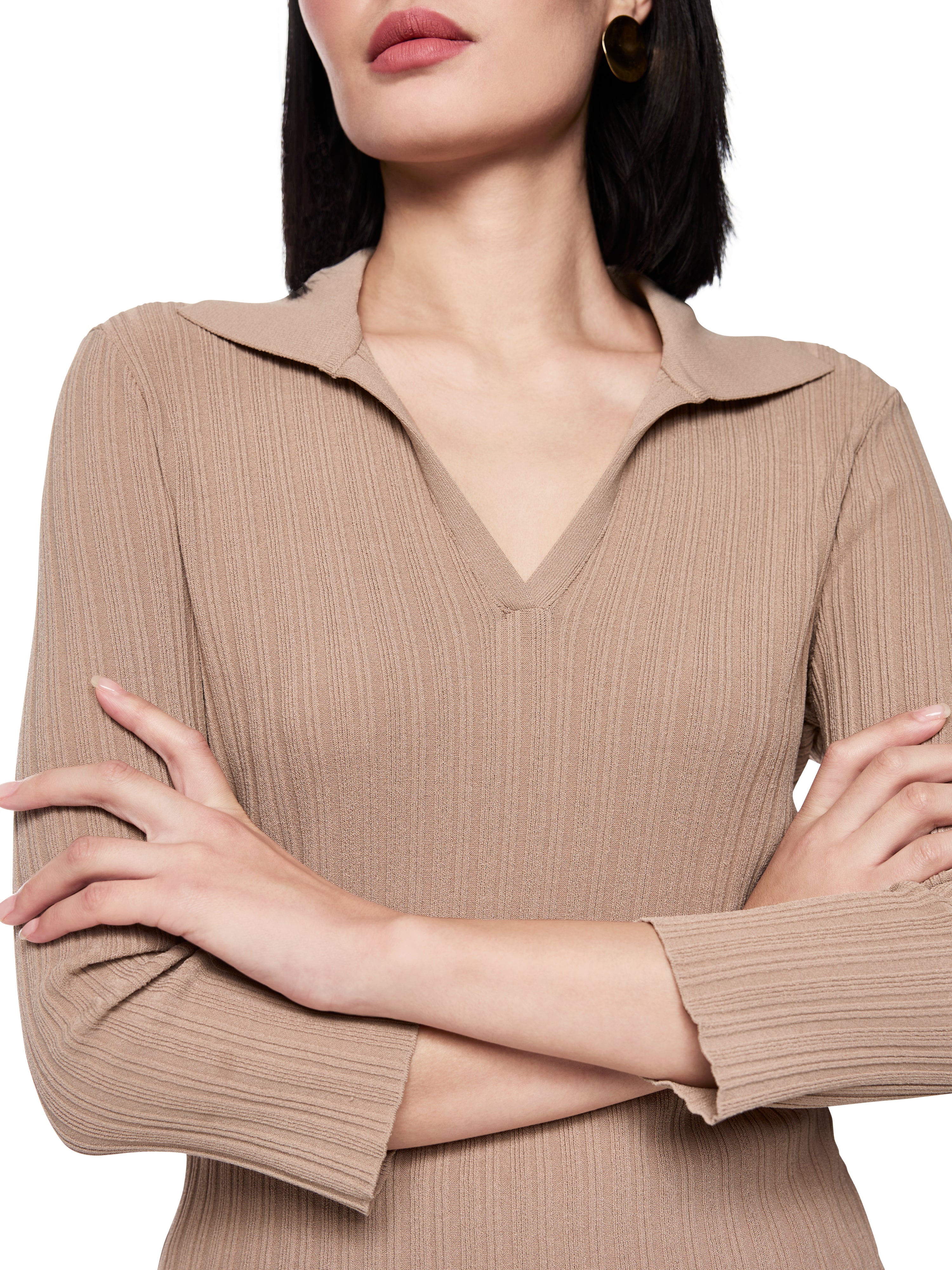 Feinstrickpullover - Rippstrick